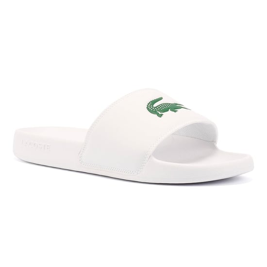 Lacoste Serve Slide 0.0 Men's White Slides - Image 2