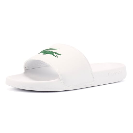 Lacoste Serve Slide 0.0 Men's White Slides - Image 3