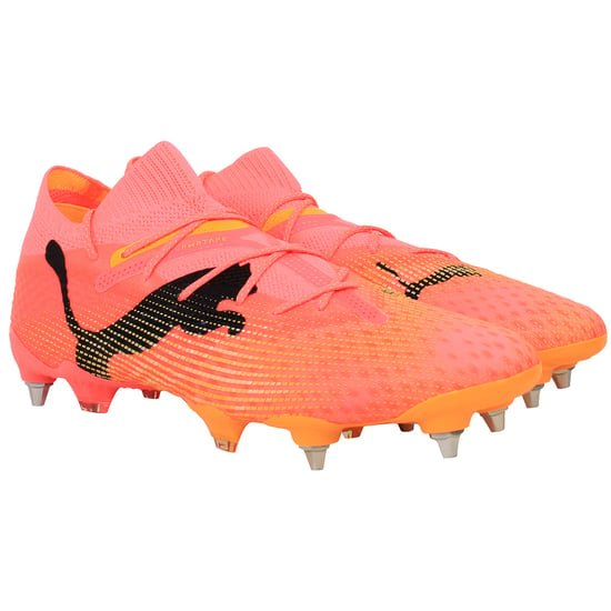 Puma Future 7 Ultimate MxSG Mens Pink Football Boots - Image 2
