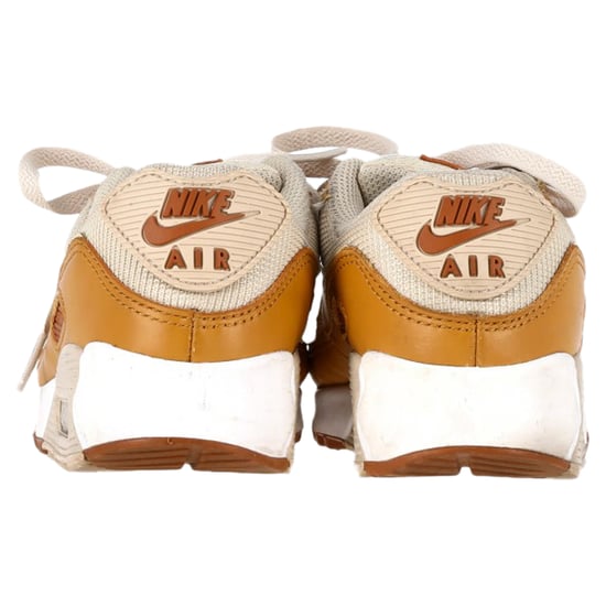 Nike Air Max 90 Sneakers in Caramel Nylon and Leather - Image 5