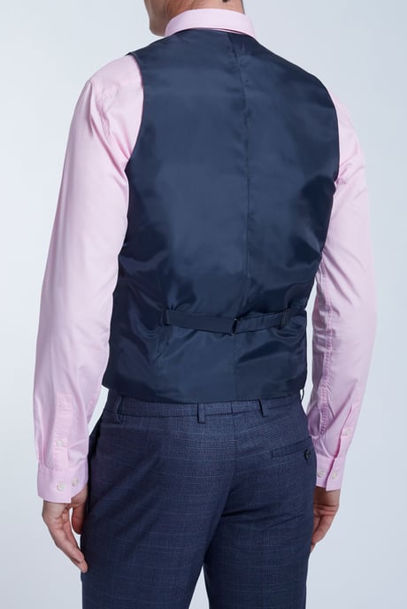 Airforce Berry Overcheck Waistcoat - Image 2