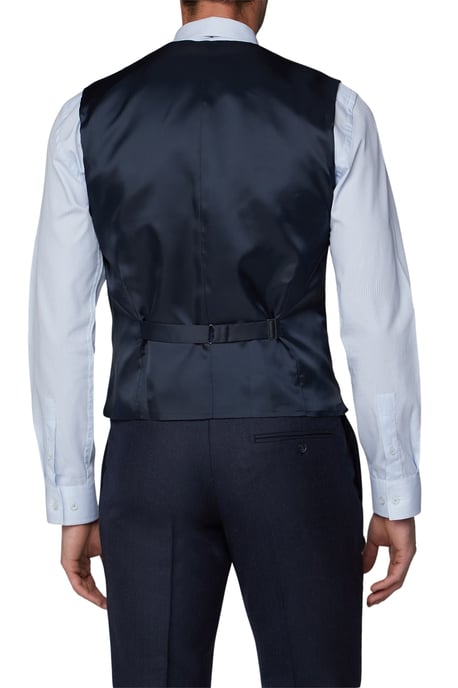 Textured Tailored Fit Waistcoat - Image 2