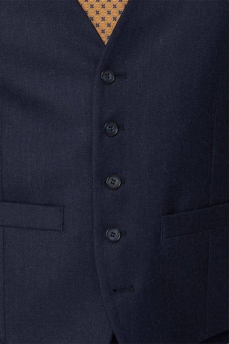 Textured Tailored Fit Waistcoat - Image 3