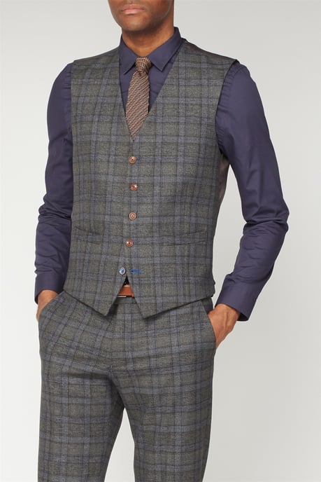 Classic Waistcoat in Grey - Image 1