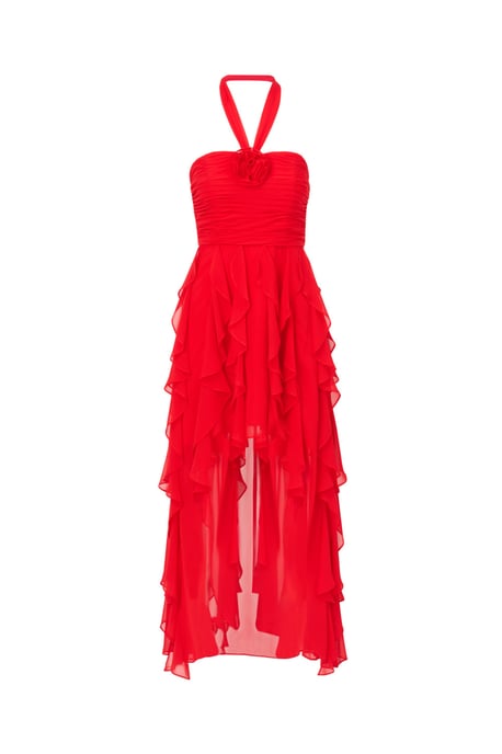 Mesh Halter Dress - Image 4