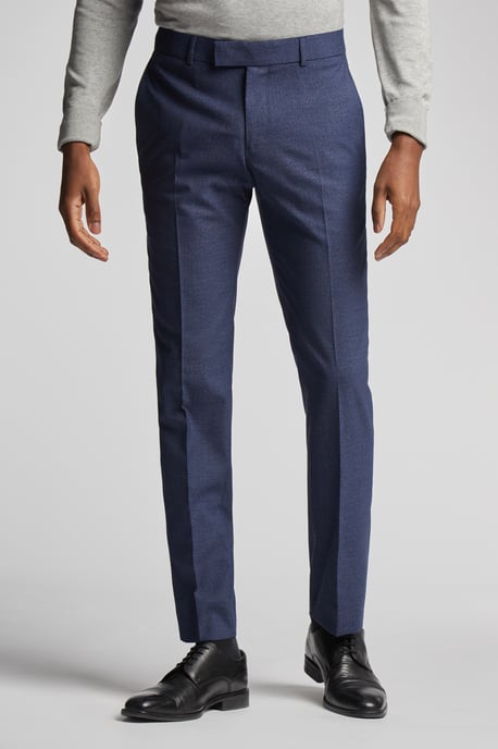 Navy Scratch Trousers - Image 1