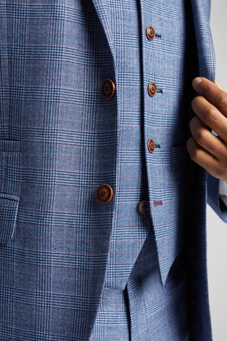 Hemlock Blue Raspberry Check Jacket - Image 5