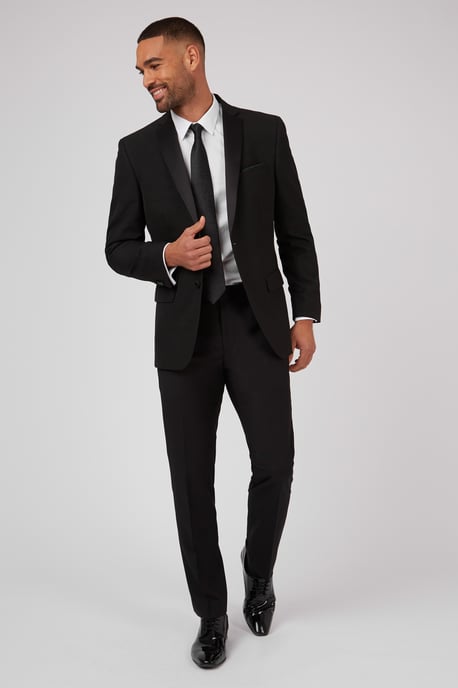 Notch Tailored Fit Tuxedo Jacket - Image 2
