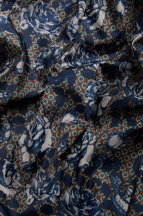 Regular Fit Dark Blue Plain Jacket - Image 4