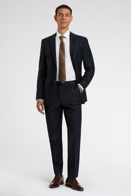 Regular Fit Navy Jacket - Image 2