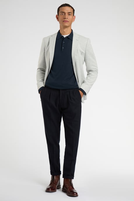 Knit Blazer in Grey - Image 1