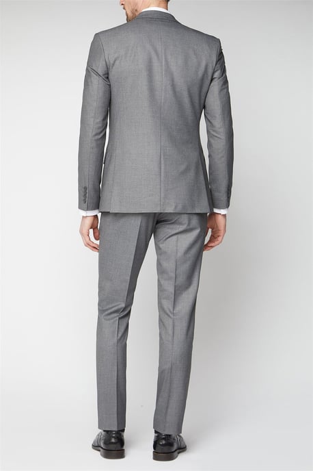 Occasions Grey Regular Fit Suit Jacket - Image 4