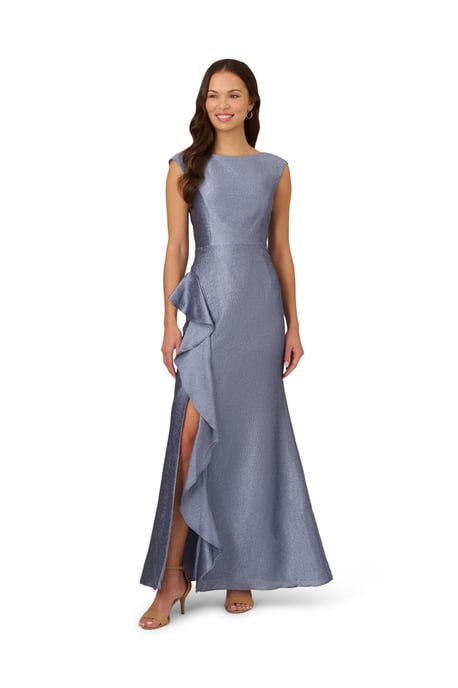 Shimmer Jacquard Mermaid Gown - Image 1