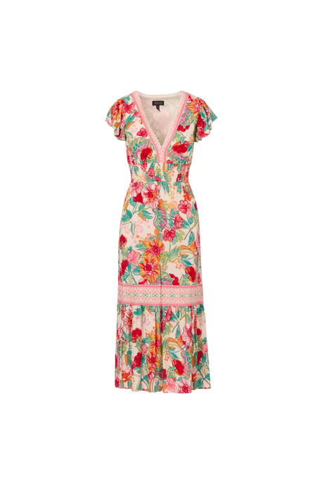 Printed Midi Dress - Image 4