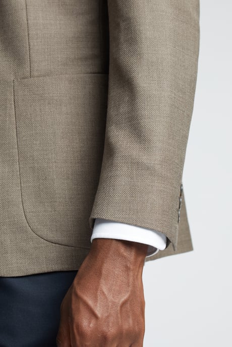 Hopsack Wool Blazer - Image 4