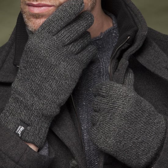 Mens Winter Warm Soft Fleece Lined Thermal Gloves - Image 4