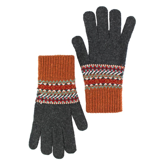 Herrullvantar | Vinterfina Fairisle-vantar för kallt väder - Image 4