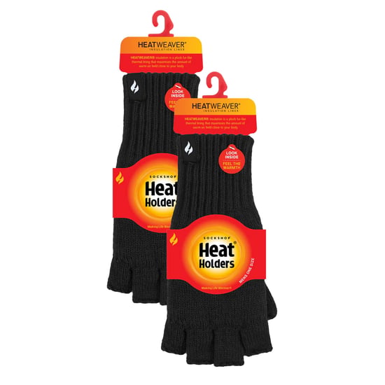 Herrhandskar utan fingrar med thermofleece-foder - Image 2