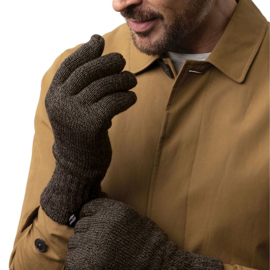Termiska handskar för herrar med skyddande ribbad mudd - Image 3
