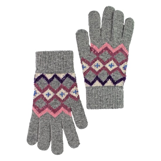 Ullhandskar för damer | Vinter Söta Fairisle-handskar för kallt väder - Image 4