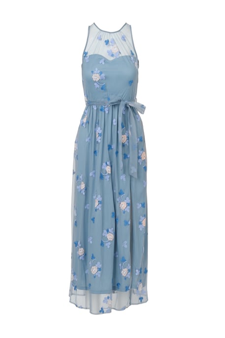 Halter Embroider Maxi - Image 4
