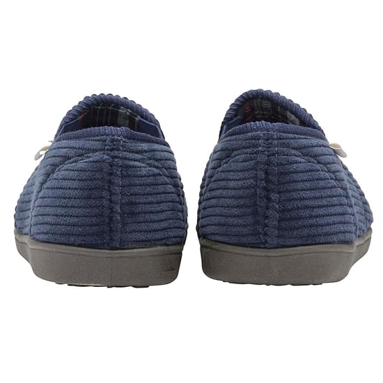 Tartanfodrade tofflor med memory foam för herrar - Image 4