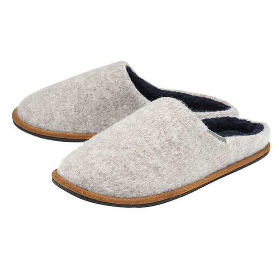 Mule-tofflor med plyschfoder och minnesskum för herrar - Image 1