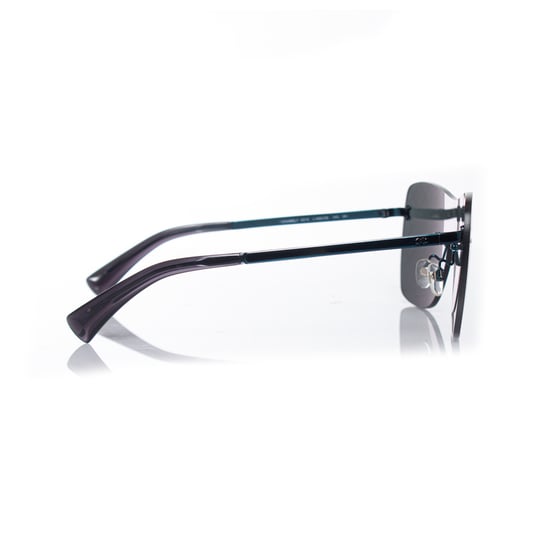 Shield quilted sunglasses in blue - Image 4
