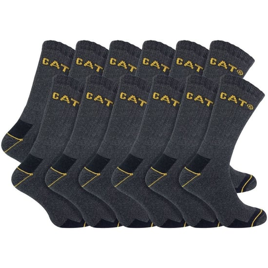 12 Pack Unisex Zware Werk Sokken voor Stalen Neus Laarzen - Image 1