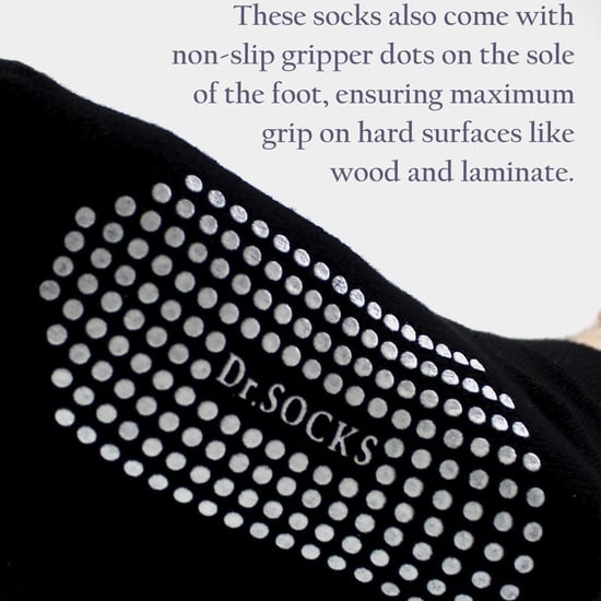 4 Pack Short Bamboo Diabetic Socks With Grips for Men and Women - Image 3