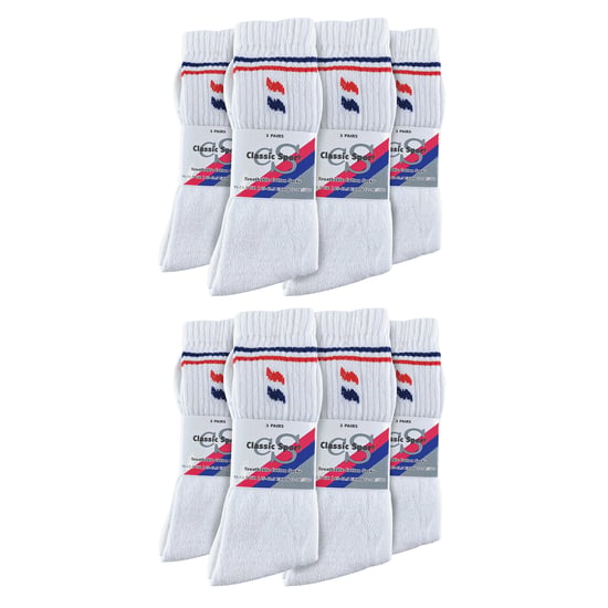 24 par Multipack Mens Classic Sport Andningsbara Strumpor - Image 2