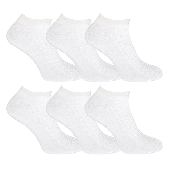 12 Pack Womens 100% Cotton Trainer Socks - Image 4