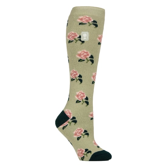 Långa Wellingtonkängor Strumpor för kvinnor | Floral Welly Socks - Image 1
