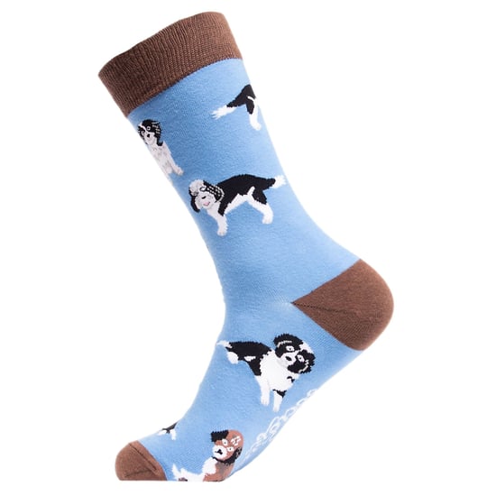 Dog Pattern Novelty Unisex Funny Dress Socks - Image 2