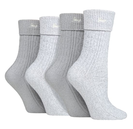 Ladies 4 Pack Super Soft Walking Boot Socks | Utomhusstrumpor för vandring - Image 3