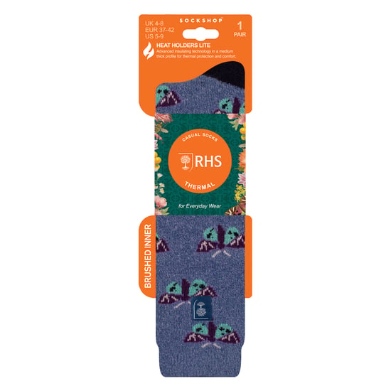 Långa Wellingtonkängor Strumpor för kvinnor | Floral Welly Socks - Image 2