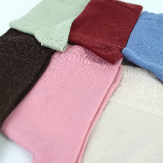 Ladies 6 Pack Bamboo & Merino Wool Blend Socks - Image 3
