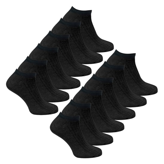 12-pack träningsstrumpor för kvinnor i 100% bomull - Image 1