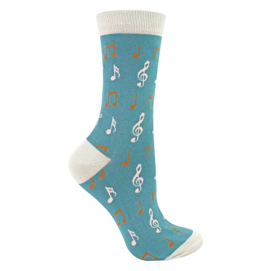 1 Pack Ladies Novelty Patterned Bamboo Socks - Image 1