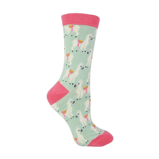 1 Pack Ladies Novelty Animal Patterned Bamboo Socks - Image 1