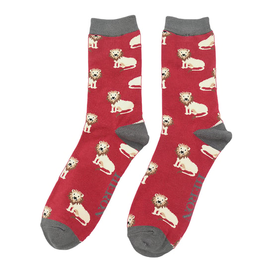 1 Pack Mens Novelty Animal Pattern Bamboo Socks - Image 4
