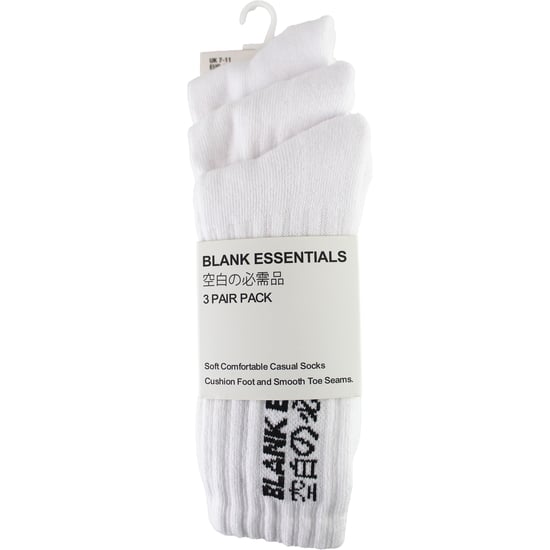 3 Pairs Mens Cotton Sport Crew Socks - Image 2
