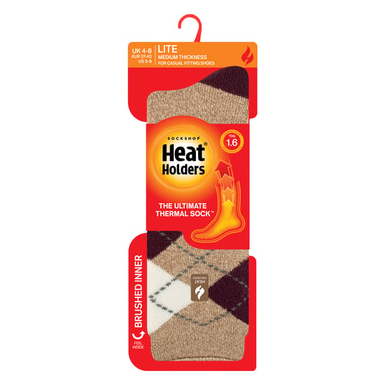 Thermal Lite-mönstrade strumpor för damer för vintern - Image 2