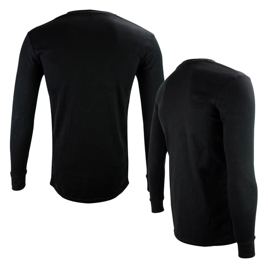 2-pack långärmade termotröjor för herrar | varm vintertröja i fleece - Image 3