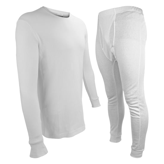 Mens Thermal Underwear Set | Fleece Lined Top & Long Johns Set - Image 3