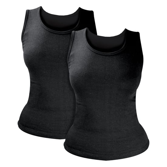 2-Pack Dames Thermo Mouwloos T-shirt voor de Winter - Image 1