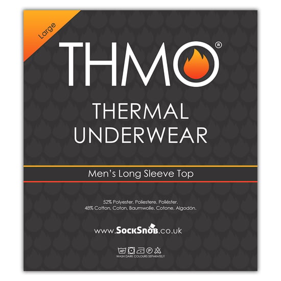 Mens Long Sleeve Super Soft & Warm Thermal Top - Image 2