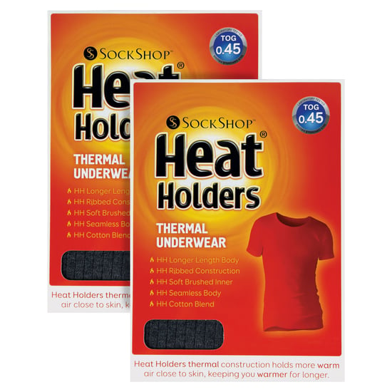 2 Pack Mens Short Sleeve Thermal Top for Winter - Image 2