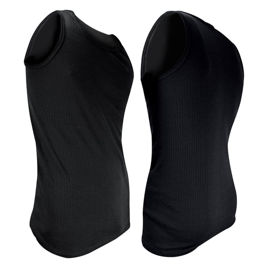2 Pack Mens Sleeveless Thermal Top for Winter - Image 3