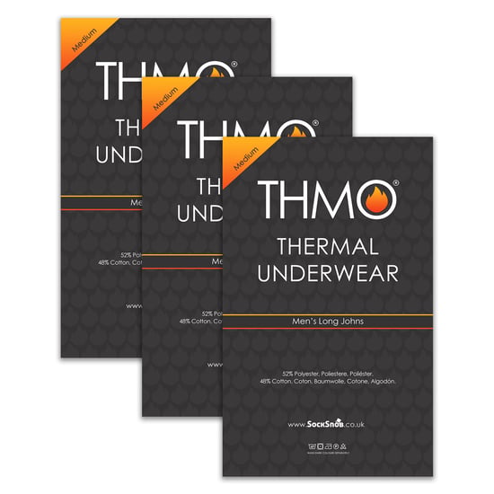 3 Pack Mens Thermal Long Johns | Winter Base Layer Underwear Bottoms - Image 2